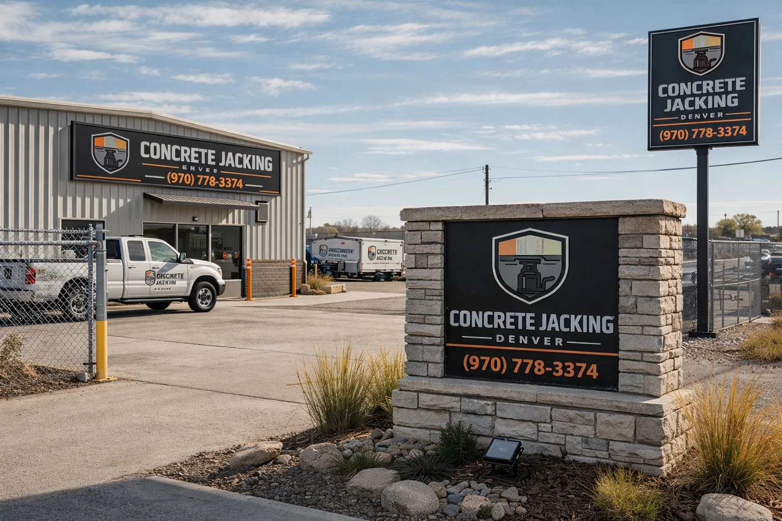 Concrete Jacking Denver - Business Exterior